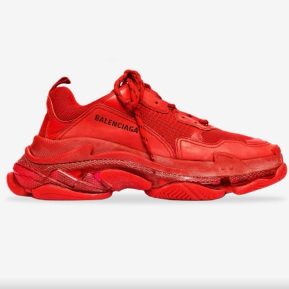 Brand new red shoes
